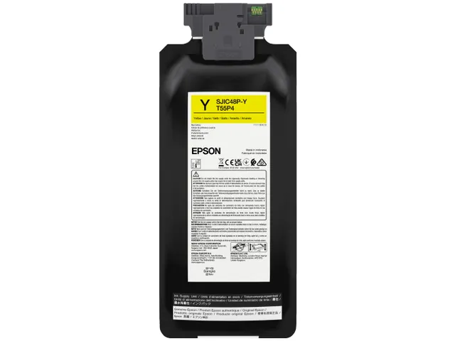 Epson SJIC48P-Y inktcartridge geel 480ml