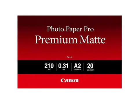 Canon PM-101 premium matte foto papier 210 grams A2 20 vel