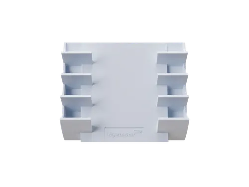 MATTE Glasbord markerhouder magnetisch voor 4 markers Chilly Lake lich