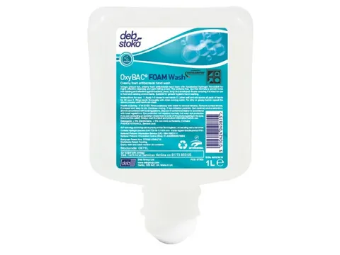 OxyBAC Foam wash handreiniger 1 liter doos 6 patronen