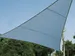 Zonnezeil Driehoek 5x5x5m Blauwgrijs