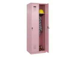 locker,HxBxD 1850x600x500mm,2vak,vak B 300mm,draaigrendel