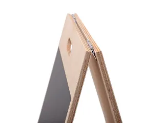 Krijtstoepbord Economy Houten A-Bord 55x82cm - 8