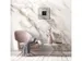 Wandklok Nextime 45x45x15 zwart metaal Vasco Square