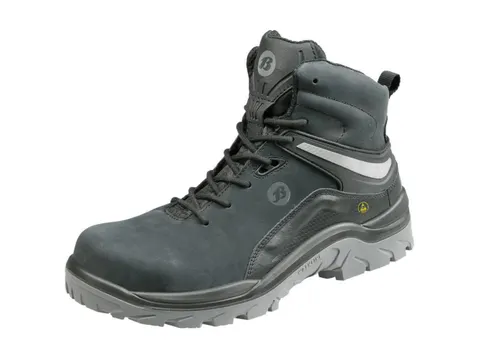Bata ACT 112 hoge S3 veiligheidsschoenen, SRC, ESD, zwart, maat W-47,