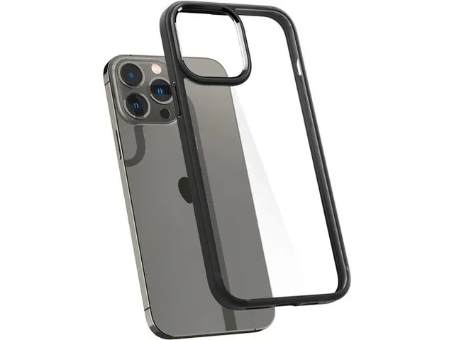 Coque Spigen Ultra Hybrid pour iPhone 13 Pro Max Noir mat