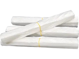 Afvalzakken 50 Liter HDPE Transparant 63x70cm T15 1000 stuks - 1