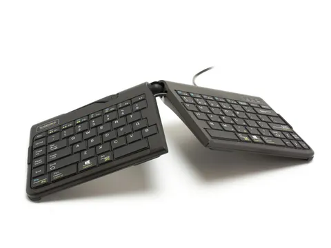 Goldtouch Travel Go2 Wired Split Toetsenbord Opvouwbaar QWERTY