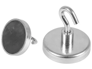 haak,Ø 47mm,zilverkleurig,RVS/hard ferriet - 2