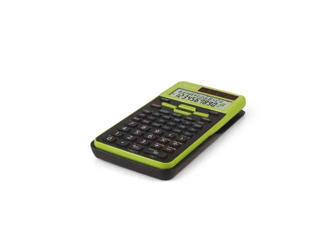 Calculatrice Sharp EL531TGGR noir-vert scientifique