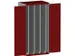 armoire verticale,HxlxP 2000x1050x650mm,porte a. perforations