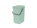 Afvalemmer Sort & Go 12 Liter Jade Lichtgroen