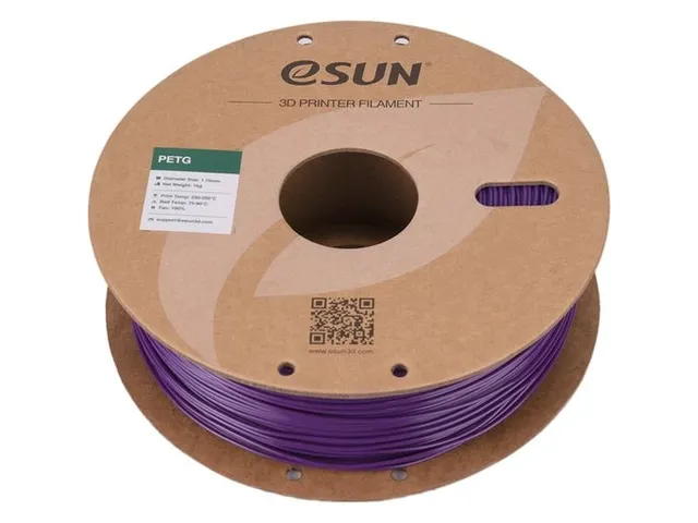 eSUN 3D printer Filament PETG 1,75mm Solide Paars 1kg