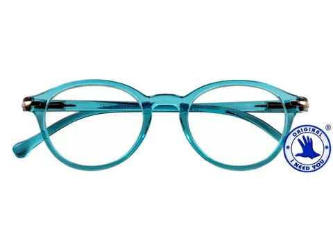 Leesbril I Need You +1.00 dpt Tropic turquoise