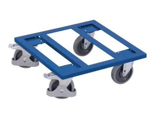 Dolly 400kg Laadvl. 500x500mm Open Frame Ral 5010 - 2