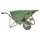Elektrische kruiwagen,160l,HxBxD 800x680x1600mm,PP-bak,groen,aluminium