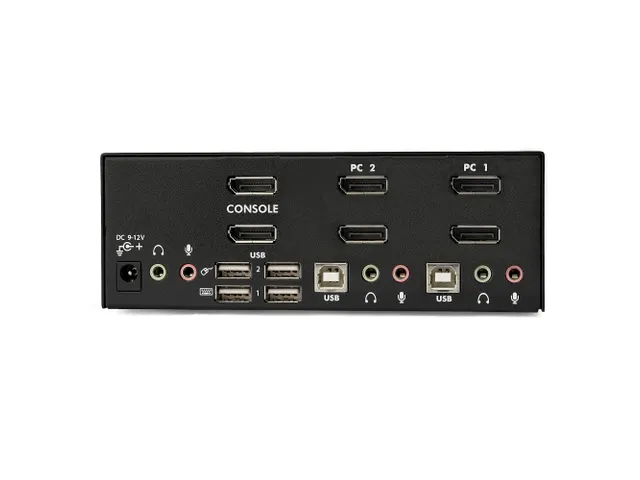 StarTech KVM Switch 2 Poorts Dual Monitor 4K 60Hz DisplayPort
