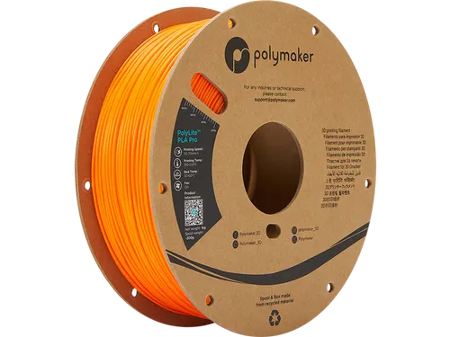 PLA PRO 1,75mm Oranje 1kg PolyLite 3D Filament