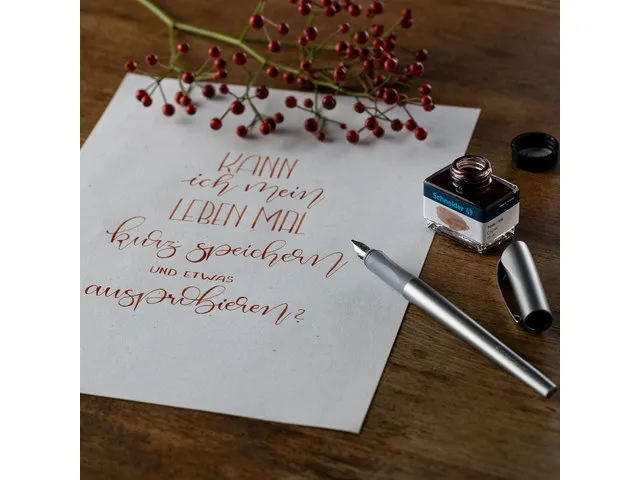 Vulpen Schneider Callissima antraciet 1,1mm kalligrafiepen