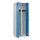 PBM-locker,HxBxD 1850x600x500mm,2vak,vak B 300mm,draaigrendel