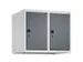 opzetkast,v. locker,2vak.,vak B 300mm,HxBxD 500x600x500mm,draaigrendel