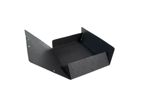 Elastomap A4 glanskarton 3 kleppen monobloc-Zwart