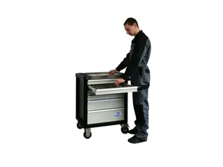 werkplaatswagen,HxBxD 955x850x535mm,lade binnen B x D 600x 450mm - 4