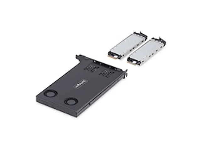 Dual-Bay m.2 NVMe SSD naar PCIe X8