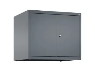 opzetkast,v. locker,2vak.,vak B 300mm,HxBxD 500x600x500mm,vleugeldeur - 1