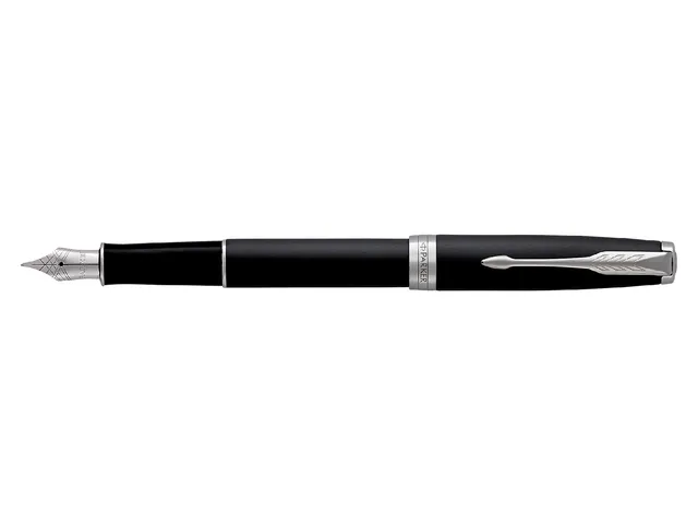 Vulpen Parker Sonnet Matte black CT Finish Fijn