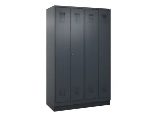 locker voor scheiding van kleding,HxBxD 1950x1200x500mm,4vak - 2