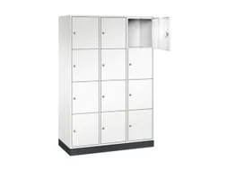 grootvolume-lockersysteem,HxBxD 1950x1220x500mm,3x4vakken,cil.-slot
