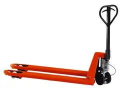 Palletwagen 2.5t Zwenk-/vorkwielen Rubber/nylon Enkel Vorklengte 1150m