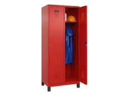 locker,HxBxD 1950x800x500mm,2vak,vak B 400mm,cil.-slot,voeten