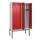 locker voor scheiding van kleding,HxBxD 2120x1200x500mm,4vak