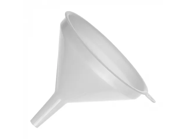 Emga Trechter kunststof wit 12cm