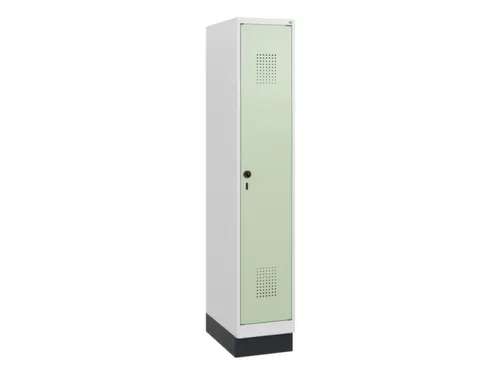 schoollocker,HxBxD 1630x300x500mm,1vak,vak B 300mm,draaigrendel,sokkel