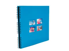 Fotoal Spir 60pZwrt 32x32cm MILANO Blauw