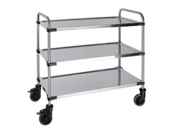 Serveerwagen Met 3 Etages 870x570x950mm