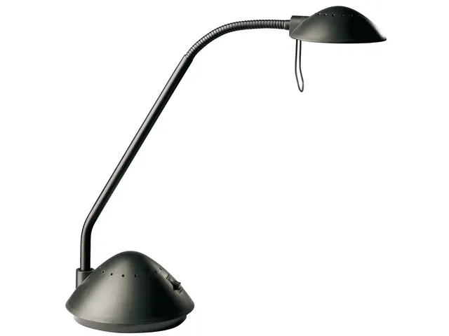 Bureaulamp Alco Halogeen G4 zwart