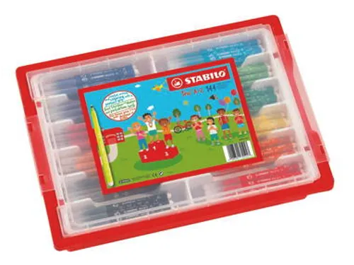 Kleurstift met driehoekige ergonomische gripzone STABILO Trio A-Z
