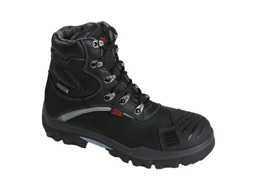 M'Climber Equinox Overcap Flex S3 werkschoenen hoog zwart maat 38