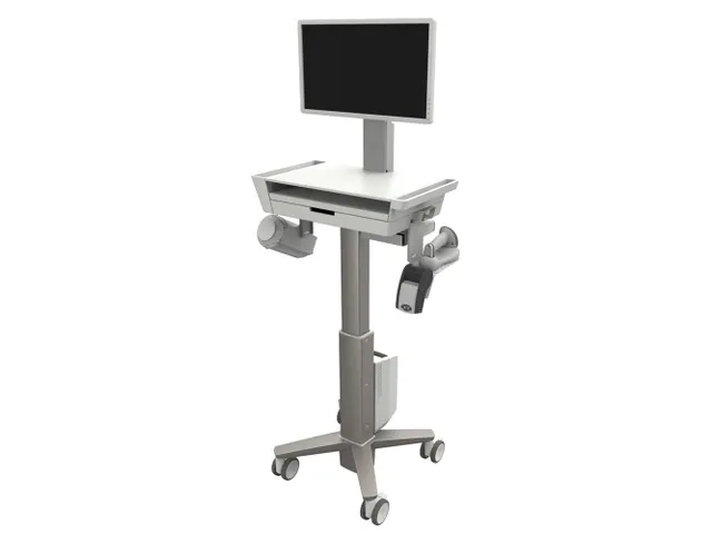 Medische Trolley CareFit Slim 2.0 LCD Cart 1 Lade