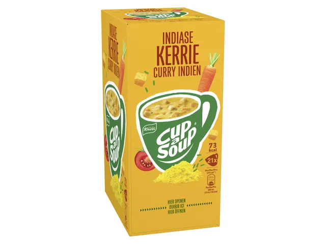 Cup-a-Soup Knorr Indiase kerrie 21x175ml Voordeelbundel