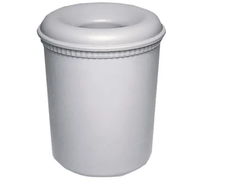 Papiermand vuurbestendig 15L grijs
