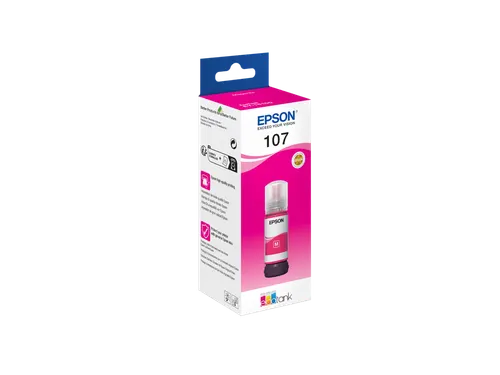 Epson 107, Origineel, Magenta, Epson, EcoTank ET-18100, 70 ml, 1 stuk(