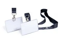 Durable Badge Click Fold Met Textielkoord 54x90mm