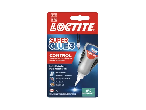 Secondelijm Loctite Control tube 3 gram op blister