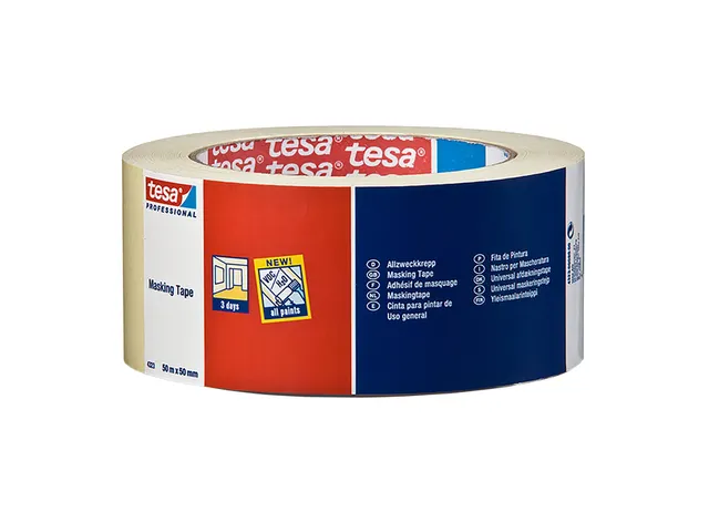 Afplaktape Tesa 4323 professional 50mmx50m