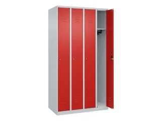 locker,HxBxD 1850x1000x500mm,4vak,vak B 250mm,cil.-slot - 2